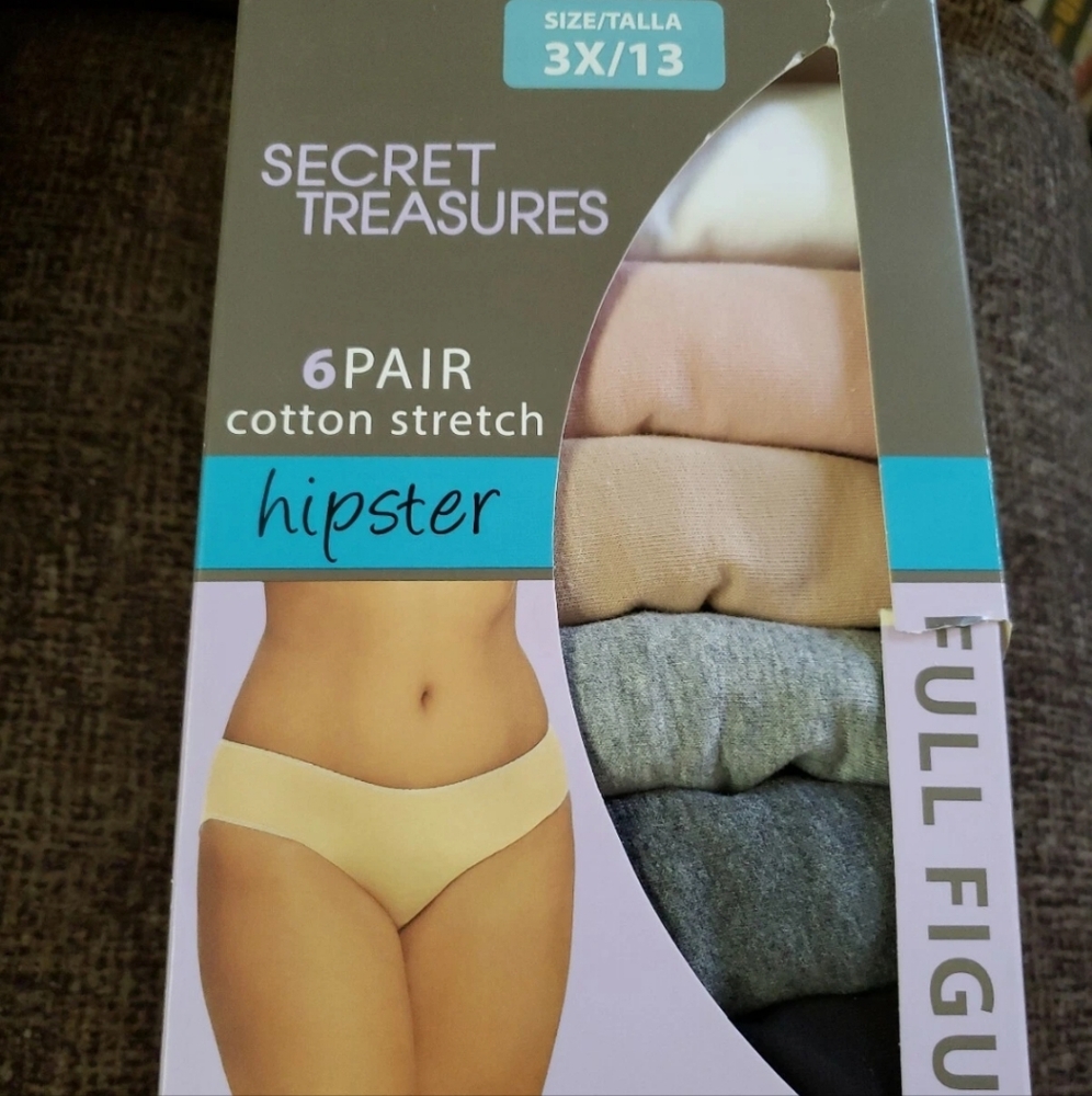 Secret Treasures Hipsters (6 pr)